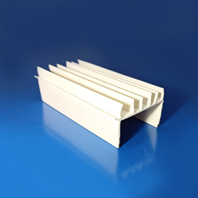 White Vinyl Slide On Door Bottom Or Door Sweep For Exterior