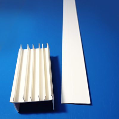 White Vinyl Slide On Door Bottom Or Door Sweep For Exterior